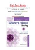 Introductory Maternity and Pediatric Nursing 4th Edition Hatfield Test Bank