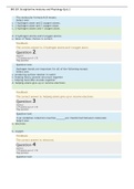 BIO 201 Straighterline Anatomy and Physiology Quiz 2 Questions and Answers 