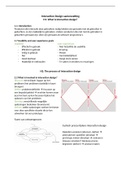 Interaction design samenvatting (5e editie)