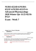 NURS6521D-NURS6521F-NURS6521N MIDTERM EXAM (100/100 POINTS)| 2022 UPDATE 