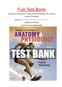 Anthony’s Textbook of Anatomy & Physiology 21st Edition Patton Test Bank