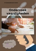 Onderzoeksvaardigheden samenvatting :) (TIP: houd dit document bij de toets!)