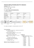 Scheikunde samenvatting hf 2 Rekenen in de chemie 