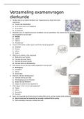 Dierkunde examenvragen met antwoord 