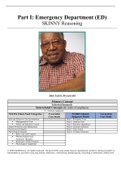 LVN VN39 SKINNY Reasoning case study parts 1 and 2 (answered)/ SKINNY Reasoning JoAnn Smith is a 68-year-old woman who presents to the emergency department (ED).