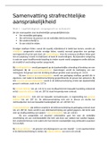 Complete samenvatting strafrechtelijke aansprakelijkheid - 670083-B-6