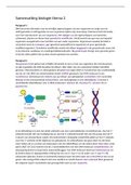 Samenvatting thema 2 DNA - Biologie voor Jou