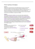 Samenvatting thema 6 gedrag en beweging - Biologie voor Jou