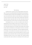 white teeth essay