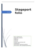 Stageportfolio leerjaar 4 (ziekenhuis) opdracht klinisch redeneren en verpleegkundige leiderschap. Onderwerpen: longcarcinoom/longembolie en wondverpleegkundige