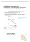 Samenvatting  Micro Economie: Hoofdstuk-3 het economisch probleem