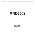 MNM2602 Summarised Study Notes