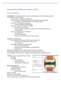 Samenvatting Medische Vakken OP1.2 (jaar 1 periode 2)