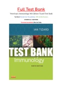 Veterinary Immunology 9th Edition Tizard Test Bank