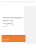 Samenvatting biomedische toepassingen fysica + radioprotectie