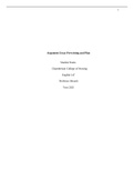 ENGL 147N Week 2 Assignment; Pre-writing, Argumentative Essay Introduction and Thesis, an Argumentative Plan, and First Sources.docx