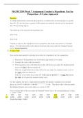 MATH 225N Week 7 Assignment Conduct a Hypothesis Test for Proportion – P-Value Approach