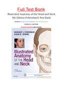 Illustrated Anatomy of the Head and Neck 5th Edition Fehrenbach Test Bank