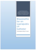 Blaaskatheter en suprapubisch katheter