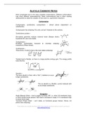 MSc - Lecture Notes for Exam