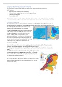 Samenvatting geology en bodems Nederland