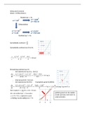 Samenvatting  Organische Chemie & Wiskunde