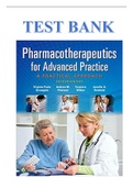 TEST BANK PHARMACOTHERAPEUTICS FOR ADVANCED PRACTICE 4TH EDITION BY VIRGINA POOLE ARCANGELO