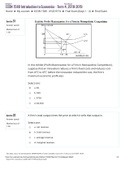 ECON 1580 Introduction to Economics Final Exam 4