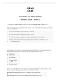 NRNP 6645 MIDTERM EXAM