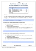 BIOS 256 Week 7 Lab: Human Development and Heredity | Download To Score An A BIOS 256 Week 7 Lab: Human Development and Heredity Part A: Lab Manual Exercise 40 Part B: Lab Manual Exercise 41