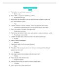 STUDY GUIDE FOR FUNDAMENTALS FINAL EXAM CONCEPT GUIDE