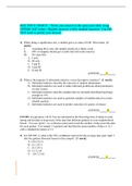 BIOL 243/BIOL 243 Final Practise Exam. A-Plus Guide