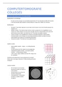 Samenvatting  Computertomografie