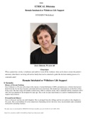 Overview; I. Scenario History of Present Problem: Joyce Johnson is a 58-year-old woman with a history of atrial fibrillation, COPD, and depression.