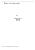 Other NRSE 4600 Module 5 Assessment 9- Ohio University NRSE 4600 Module 5 Assessment 9- Ohio University/NRSE 4600 Module 5 Assessment 9- Ohio University/NRSE 4600 Module 5 Assessment 9- Ohio University  Preview 2 out of 9  pages