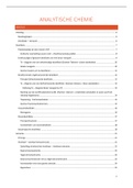 Analytische chemie 