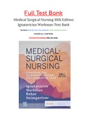 Medical Surgical Nursing 10th Edition Ignatavicius Workman Test Bank