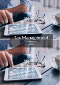 Samenvatting  Tax Management