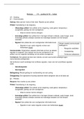 Samenvatting bio H1 (gedrag) en H2 (Cellen) nectar, havo 4