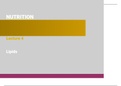 lipids lectured notes 