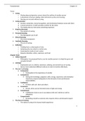 Fundamentals of Nursing chapter 25 notes 