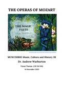 The Magic Flute Music Analysis Essay