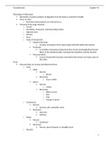 Fundamentals of Nursing chapter 49 notes