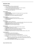 Chamberlain College of Nursing - NR 222 / NR222 EXAM 1 Outline.