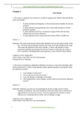 Exam (elaborations) Test Bank for Medical-Surgical Nursing Critical Thinking in Client Care, 4th Edition Priscilla LeMon Chapter 1 1. The nurse is caring for four clients on a medical–surgical unit. Which client should the nurse see initially? 1. A client