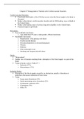 Medical Surgical Nursing chapter 67 notes