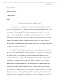 Personal Narrative Essay