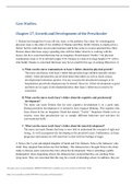 NURS 3230 #3 Case study on Preschooler- University of Houston