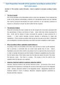 Exam Preparation: Herewith all the questions (according to sections) of the last 6 exam papers. Section A: This section counts 40 marks – have to explain 8 concepts counting 5 marks each.   The fear of goods  One of the principles of the Mercantilist sch