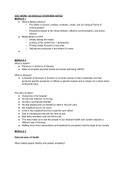 Class notes Social Work 105 (SOC105) 